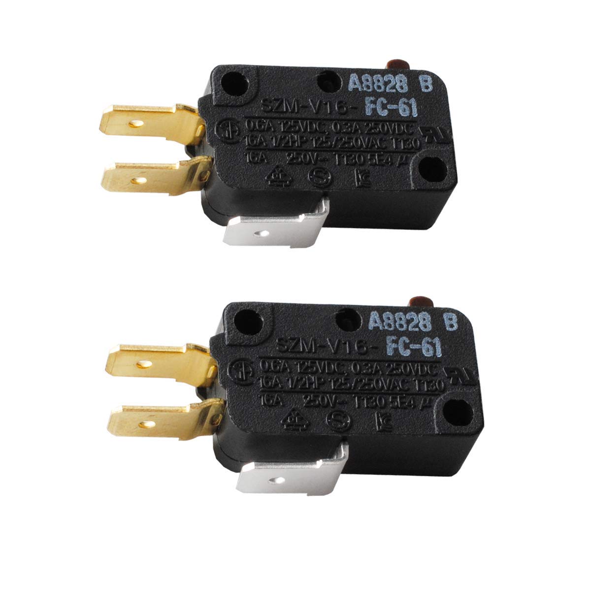 Amazon.com: SZM-V16-FC-61 Microwave Oven Door Micro Switch ...