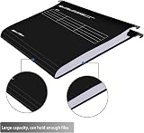 MerryNine Suspension Files 15Pcs A4 Polypropylene with Tabs Inserts Multi Color view 4