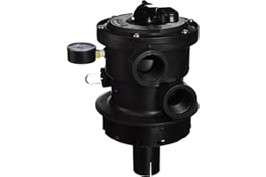 Hayward SP0714T Pro Series Vari-Flo Top-Mount Control Valve, Black, 1-1/2-Inch-FIP
