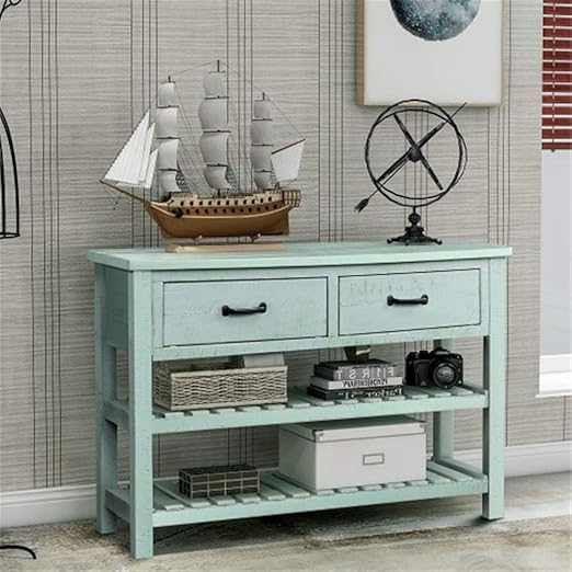 Amazon Com Console Tables For Entryway Baysitone Wood Sofa Table
