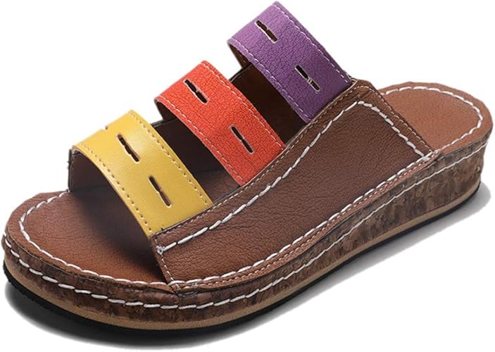 Amazon Hgjh ファッションサンダル レディース フラットサンダル スリッパ ルーム スポーツ ビーチサンダル 歩きやすい 大きい おしゃれ アウトドアサンダル 夏 ペタンコ 軽量 ローヒール オフィス 痛くない スリッパ 歩きやすい ミュール