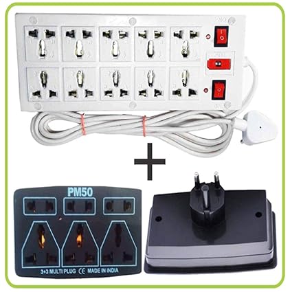 HITLER GERMANY Extension Cords/Board /Power Strip 10+2 with 3 Pin 3 Socket