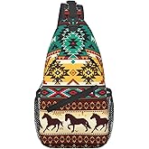 Sling Daypacks,adjustable Rope Crossbody One Shoulder Bag Travel Hiking Cycling for Men Women Gift…