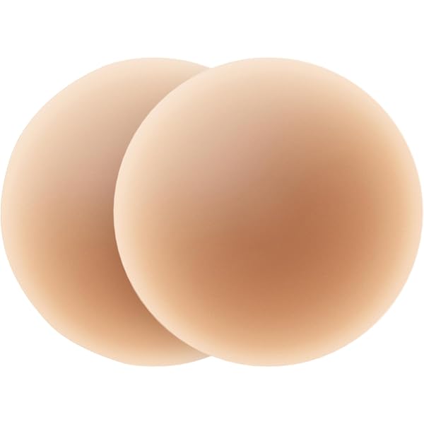 NudeSilk 2 Pairs A-C Cup Silicone Nipple Covers Sticky Bra Inserts  Ultra-Thin Pasties Women Bra Backless Bras Women (CREME NS05) at Amazon  Women's Clothing store