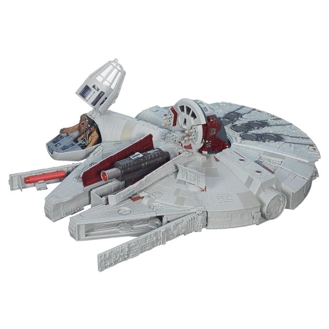 Hasbro Star Wars B3678EU5 - E7 Battle-Action Millennium Falke