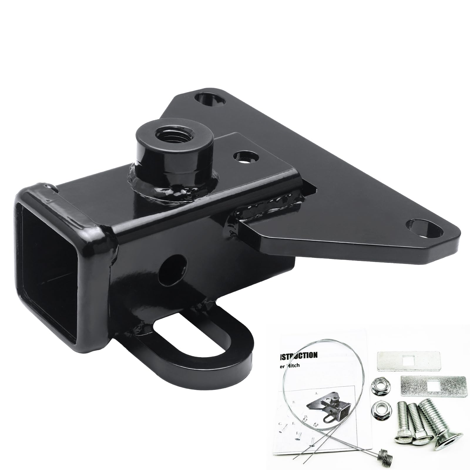 Photo 1 of 2 Inch Class 3 Rear Trailer Hitch Receiver,Offering a Powerful Towing Capacity,Compatible with Jeep Gladiator JT 2020-2024