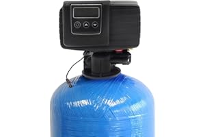 DEVALLEY 5600SXT Water Softener Valve,Time Type Digital Control Valve,Timer Valve Water Softener,High Performance Digital Metered on Demand Replacement Head with Display and Water Distributor……