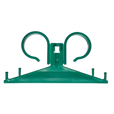 Urinbeutelhalter aus Kunststoff, grün (10)