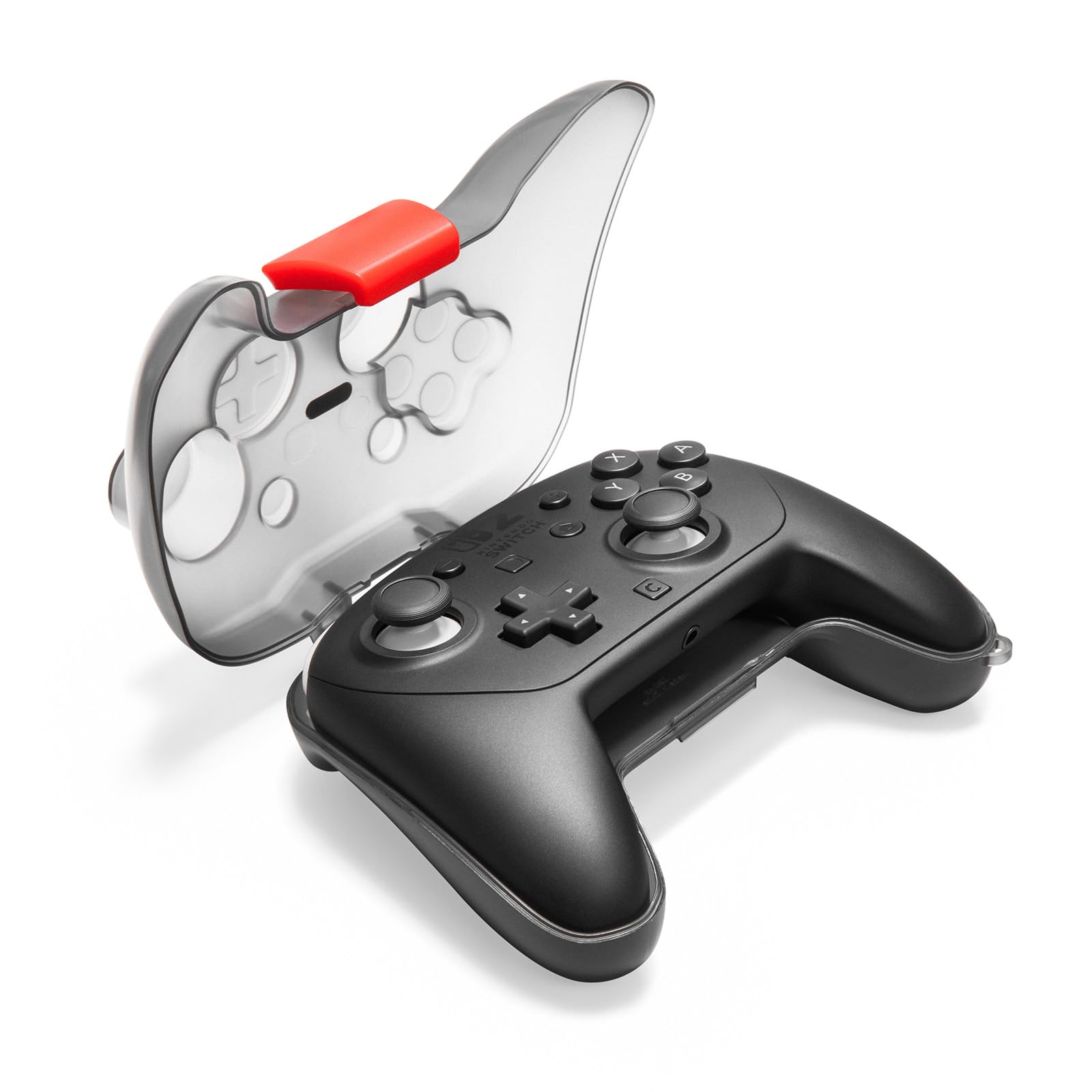 tomtoc Protective Case for Nintendo Switch 2 Pro Controller, Hard Shell Joystick Protector, Portable Travel Storage Case, Shock-proof, Anti-scratch, Water-resistant Accessory Cover