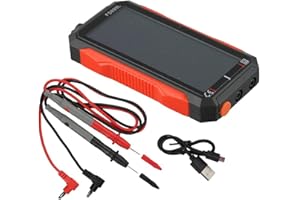 Digital Multimeter with True RMS, 6000 Count, USB-C Rechargeable for AC/DC Voltage Current Capacitance Resistance(FS899L +16-