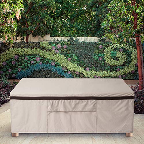 Patio Loveseat Covers Outdoor Furniture Waterproof Garden Deep Sofa