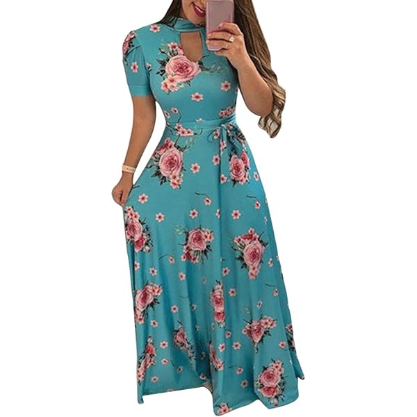 Smocked Beach Dress Women's Floral Strappy Maxi Dress - Smocked Boho Beach Dress, Summer Casual Boho Summer Dress Smocked Beach Dress Women's Floral Strappy Maxi Dress - Smocked Boho Beach Dress, Summer Casual Boho Summer Dress