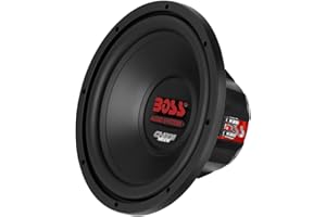 BOSS Audio Systems CH12DVC Chaos Series 12 Inch Car Subwoofer - 1800 Watts Max, Dual 4 Ohm Voice Coil, Sold Individually, Hook Up to Amp