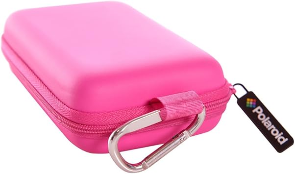 pink polaroid printer