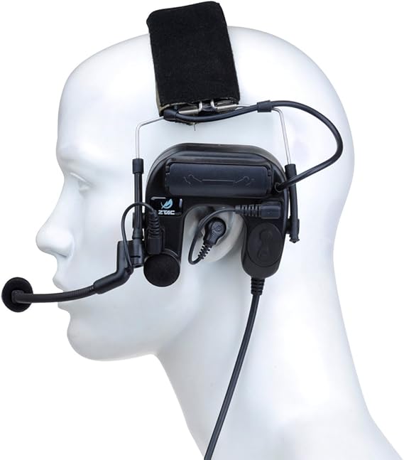 Tactical Headset Headphone COMTAC IV Style Headset w/ Noise