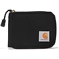 Carhartt Men's Canvas Zip, Durable Zippered Wallets