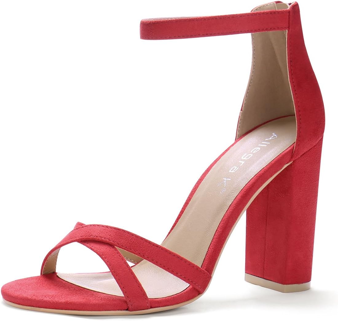 open back block heels