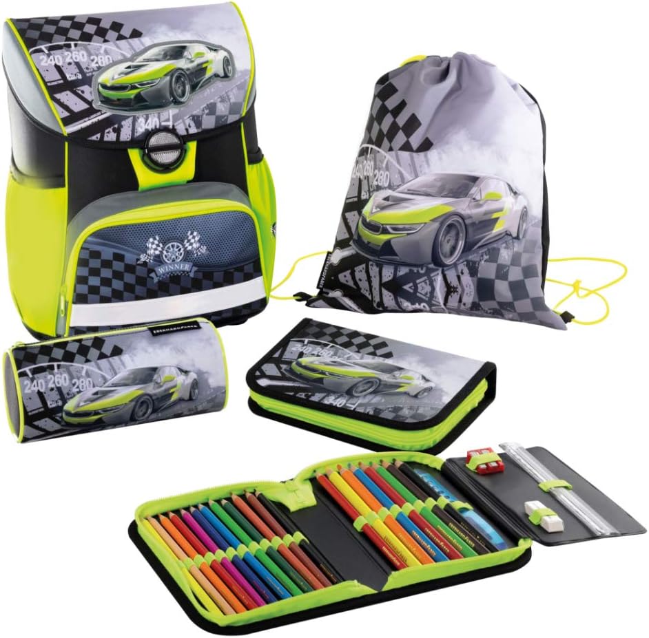 Eberhard Faber Luggage- Kids' Luggage, Universal, neon Gelb