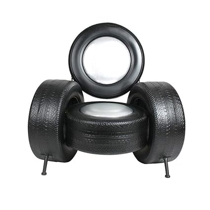 Chair Car Tire Bar Stool Coffee Table Silver Leisure Sofa