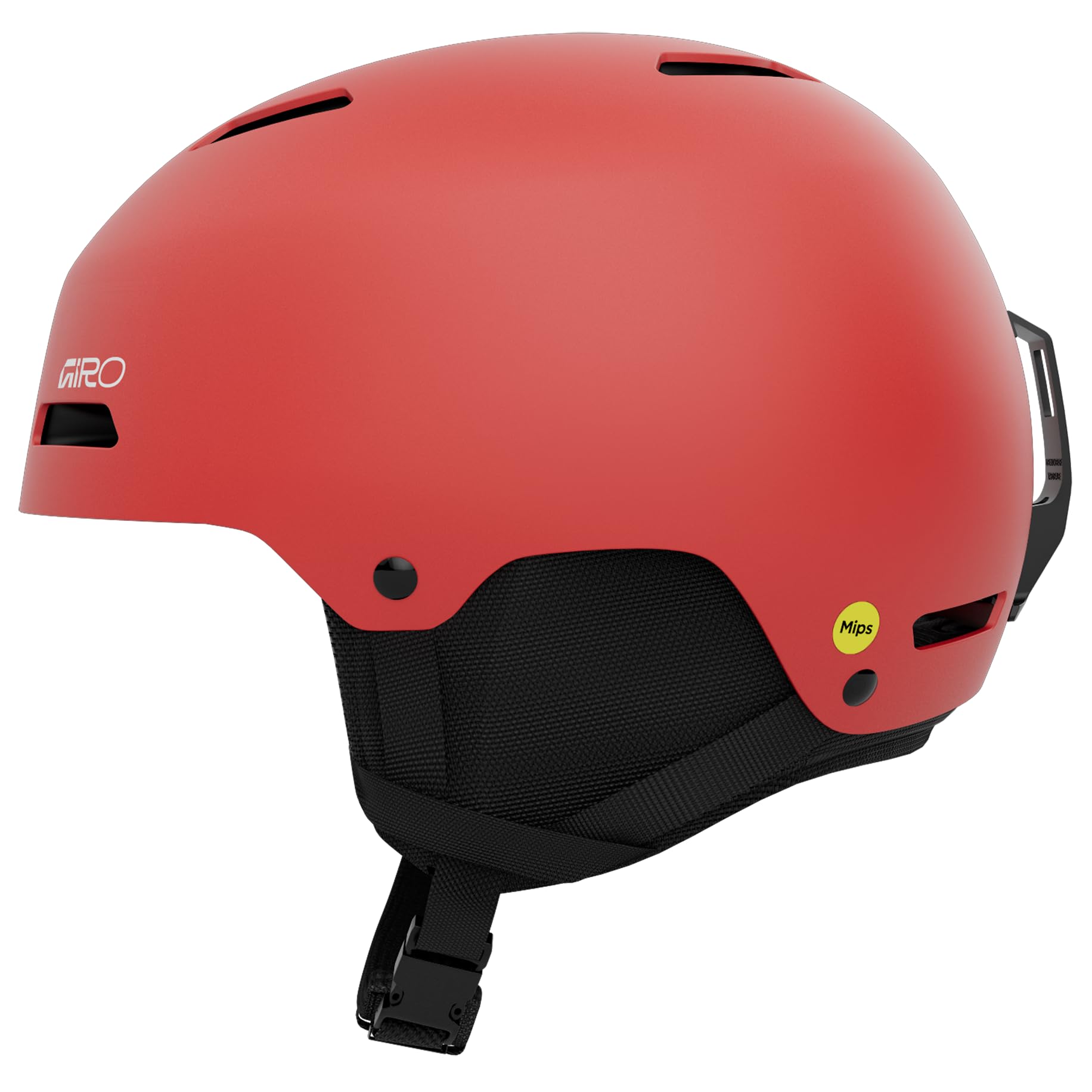 Giro Ledge MIPS Snow Helmet - Matte Red - Size M (55.5-59cm) Image