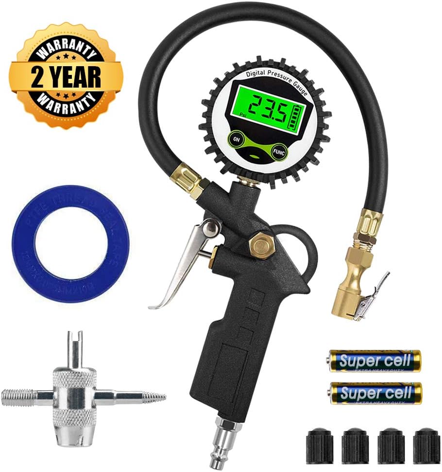 Best digital air inflator gauge