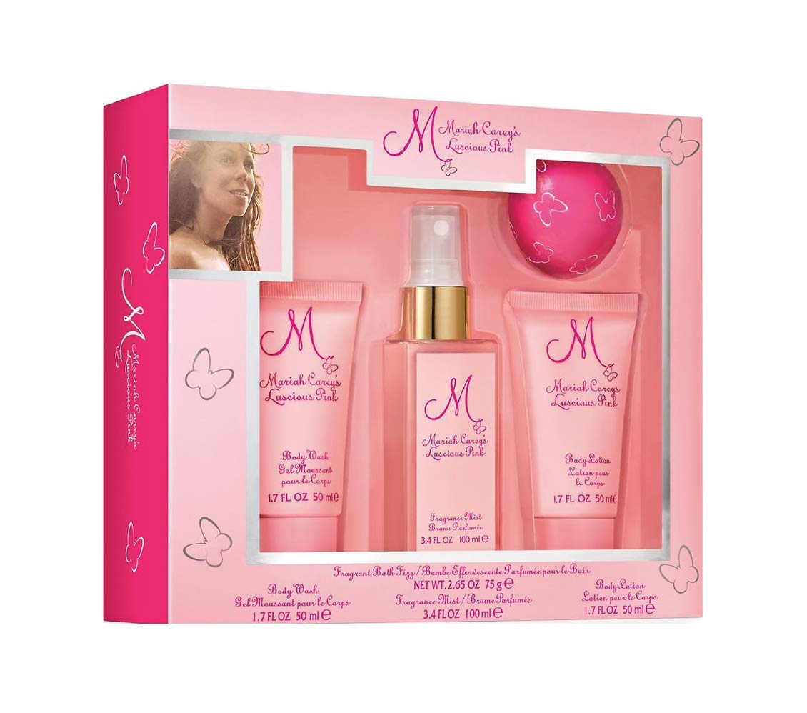 mariah carey luscious pink gift set