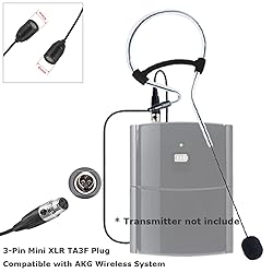 XHXJCYS Black Single Earset Headset Microphone