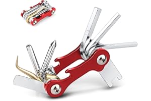 OVOVFANY Scuba Multi-Tool, Mini Compact 8-in-1 Stainless Steel Diving Dive Tools Repair Set for Repairing & Adjusting Diver Gears