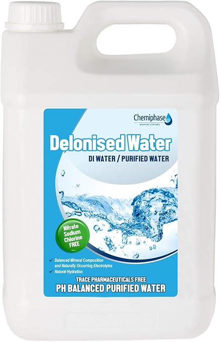 Deion Eau Déminéraliséedéionisée 5 Litres Amazonfr