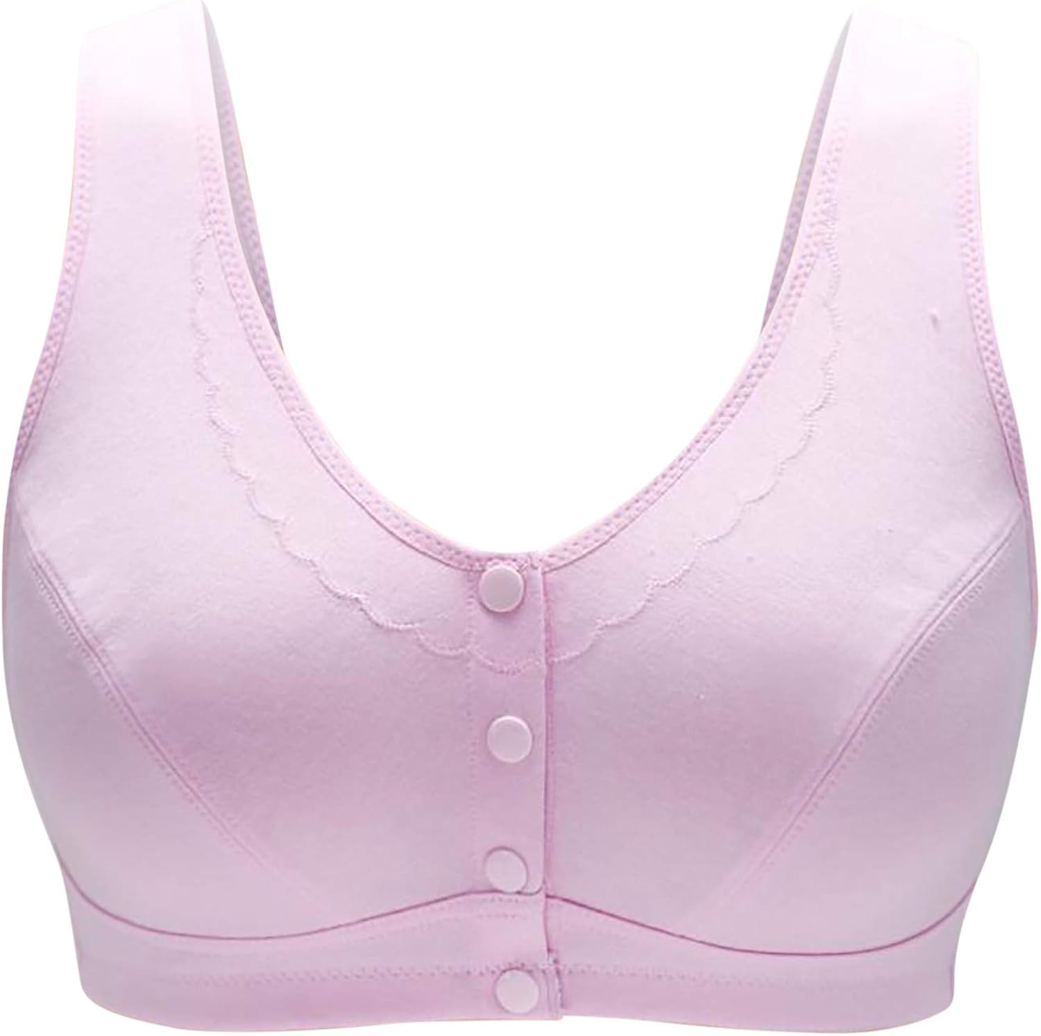 Summer Solid Color Lingerie Bandeau Bra Vest with Straps