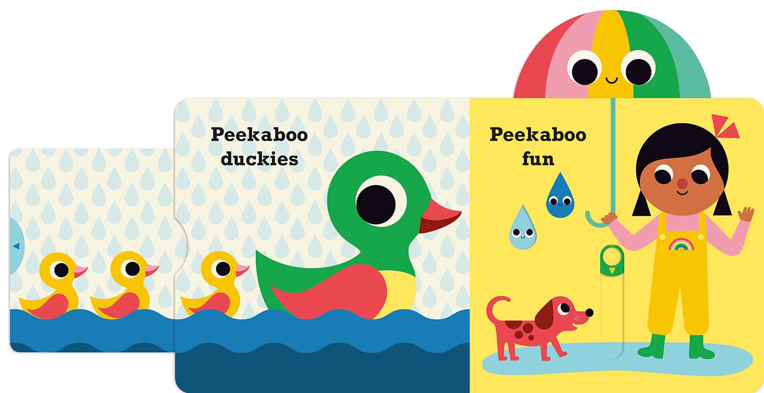 Peekaboo: Chick: (An Interactive Board Book for Babies & Toddlers with Mirror & Sliders to Push, Pull, or Turn. Cute Artwork Includes a Duck, Flowers, Umbrella, Deer, & More.) (Peekaboo You)