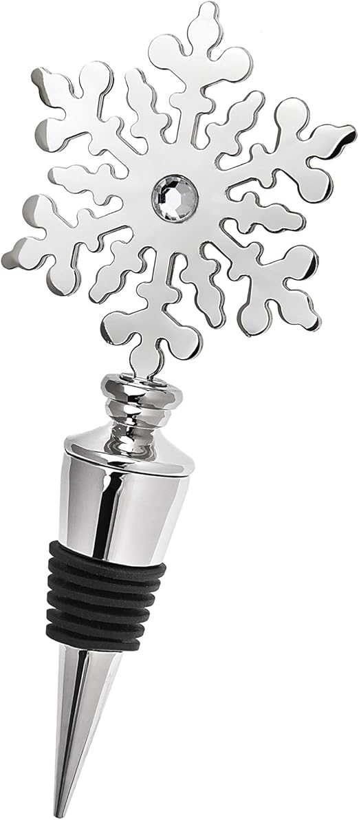 Kitchen & Dining Santa Holiday Wine Bottle Stopper Christmas Upside