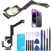 Flash Light Flex Cable Replacement for iPhone 14 Pro Max Flashlight Flex Cable Module Replacement for iPhone 14 Pro Max A2894 A2651 A2893 A2895 Repair Accessories with Screwdrivers