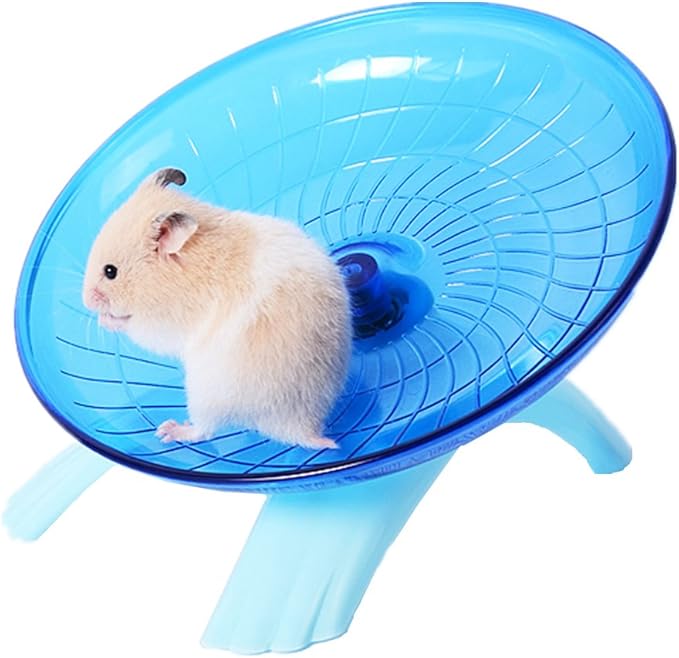 1xToruiwa Hamster Wheel Flying Saucer Wheel for Small Animals Hamster