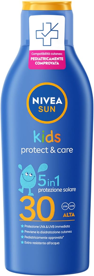 Nivea Sun Kids Milk Sun Protection SPF30 High 200ml Children Face Body