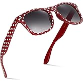 Retro Rewind Polka Dot Vintage Fashion Sunglasses for Women UV400
