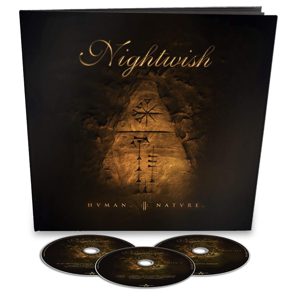 Nightwish: HUMAN. :II: NATURE. 3CD Earbook (48p booklet) incl. Bonus instrumental CD