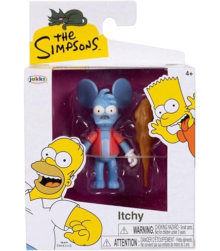 Amazon.com: McFarlane Toys The Simpsons: Boxed Set - Itchy and