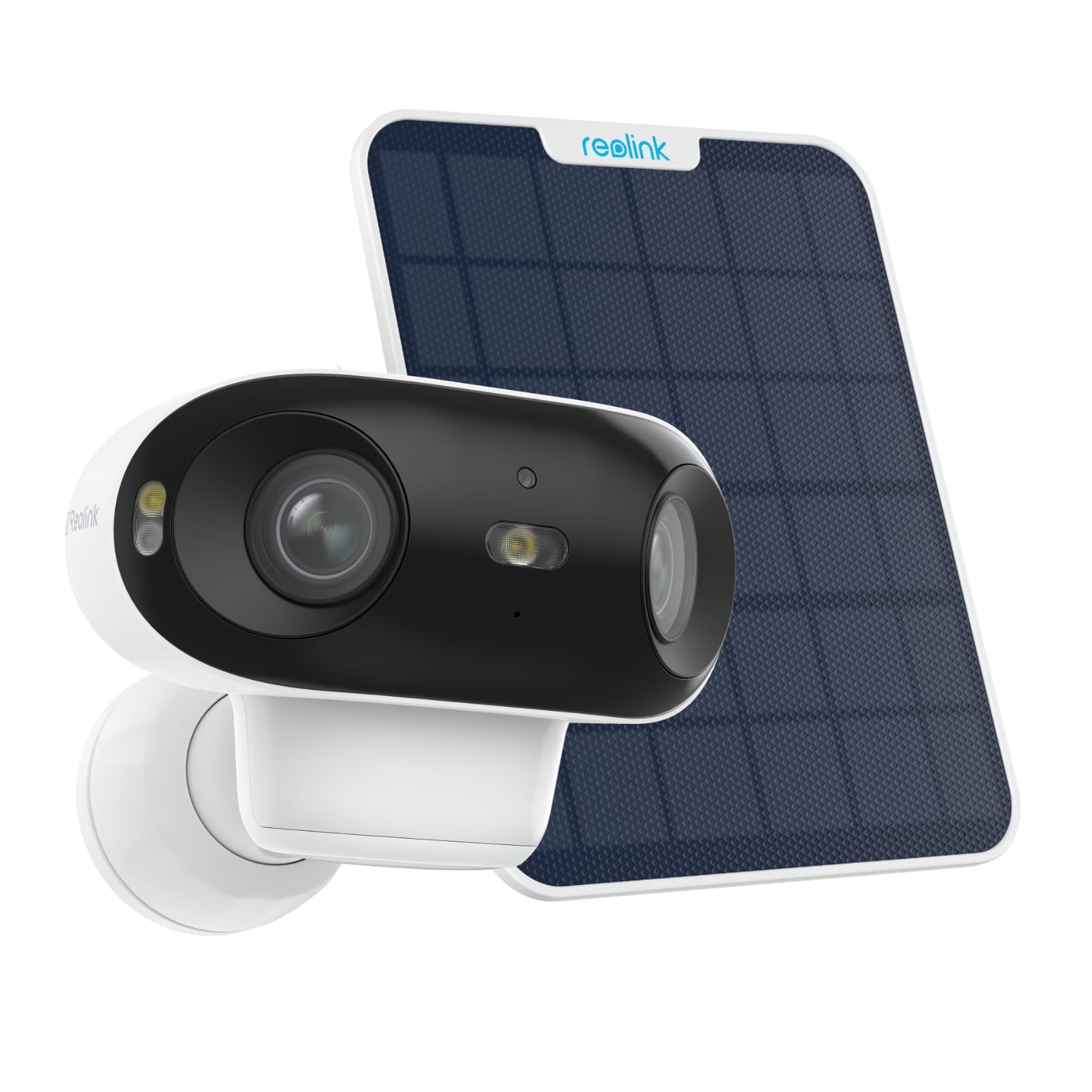 Photo 1 of REOLINK 4K Solar Security Cameras Wireless Outdoor, 180° Blindspot-Free View, Spotlight Color Night Vision, Dual-Band Wi-Fi 6, Smart AI Detection, No Extra Fee, Argus 4+ 6W Solar Panel
