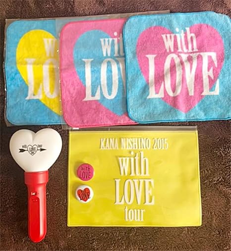 Amazon 西野カナ グッズ With Loveツアー シンガー 女性歌手 アニメ 萌えグッズ 通販