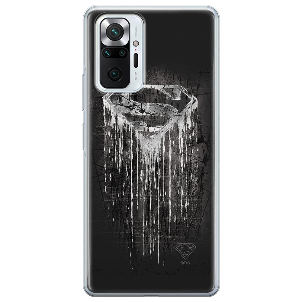ERT GROUP mobile phone case for Xiaomi REDMI NOTE 10 PRO original and officially Licensed DC pattern Superman 003 optimally adapted to the shape of the mobile phone, case made of TPU