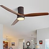Sofucor 52 inch Low Profile Ceiling Fan with