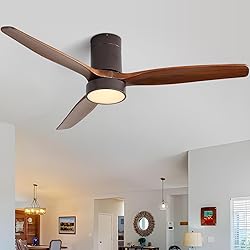 Sofucor 52 inch Low Profile Ceiling Fan with