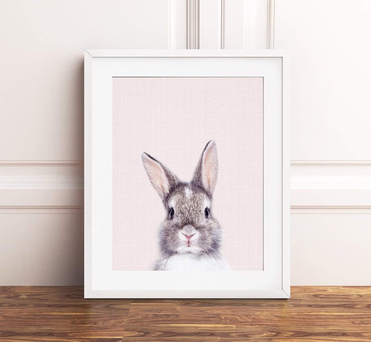 framed bunny pictures for nursery
