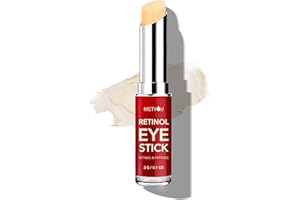 METYOU Retinol Eye Stick, Cooling & Brightening Eye Cream Firms and Hydrates for Dark Circles, Puffiness and Bags, with PEPTIDES & 5% Hyaluronic Acid Complex,Results in 3-4 Weeks 0.1oz(3g) (1 Pack)