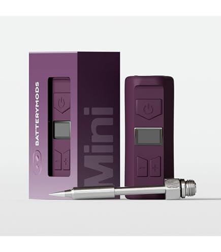 USB Rechargeable Cordless Soldering Pen – 650mAh, 510 Thread, LED Display, Adjustable Temperature, Portable (Blue)