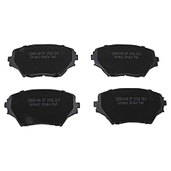 TRQ Front Brake Pads Ceramic Compatible with