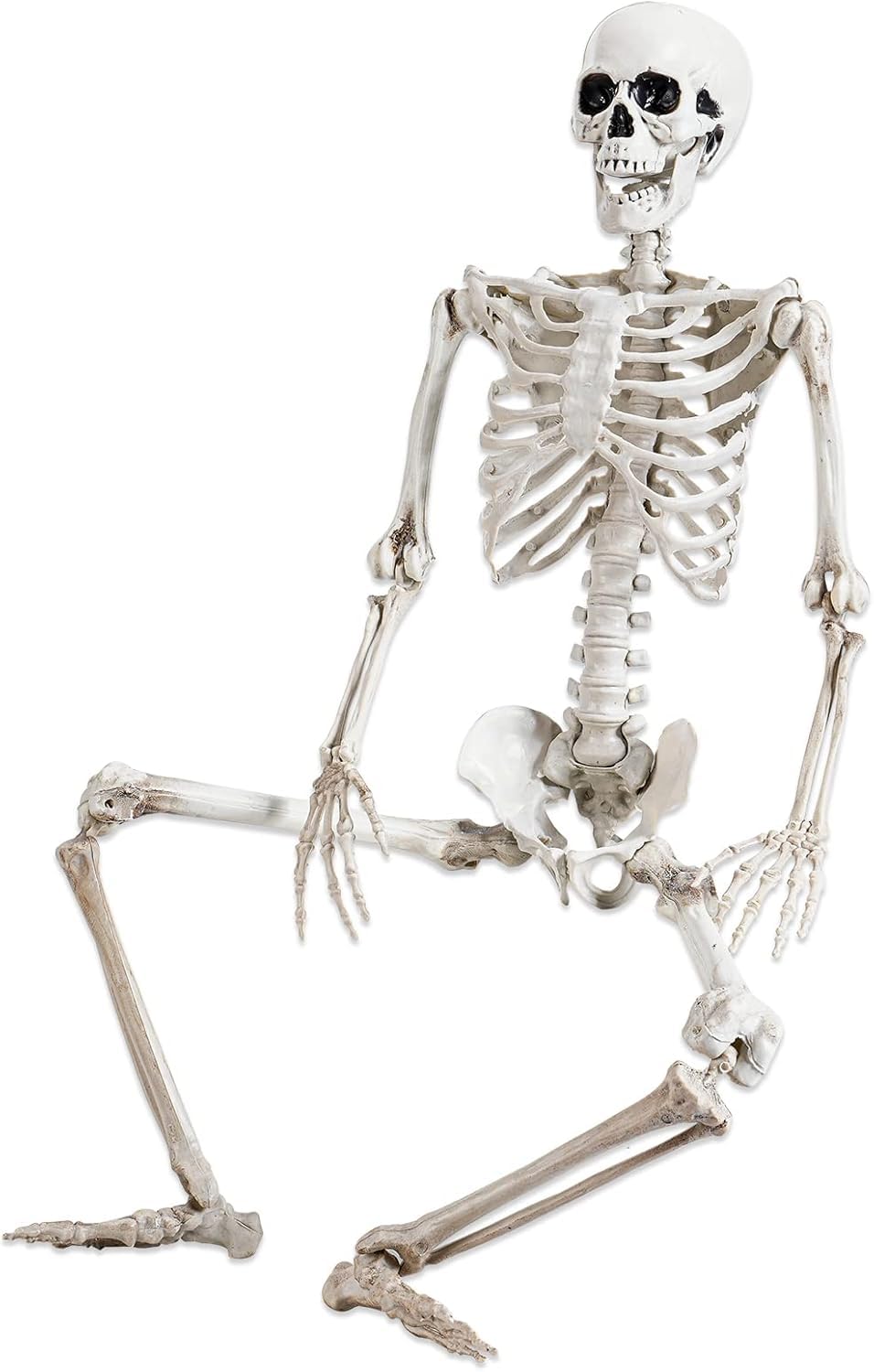 Photo 1 of Abakuku 36" Halloween Skeleton Decorations,Human Bones for Halloween Party with Movable Joints,for Haunted Houses, Front Lawn, Graveyard Props