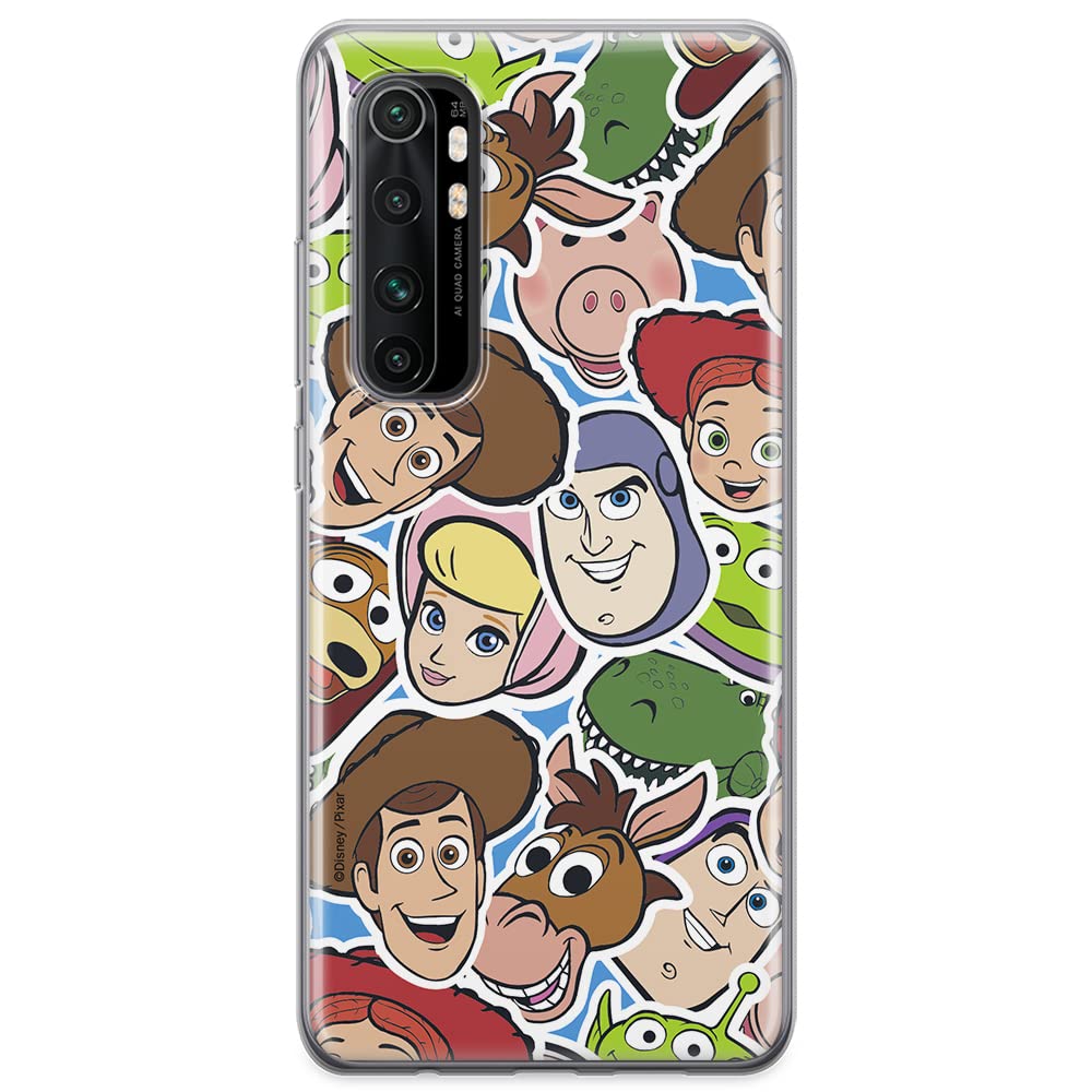 ERT GROUP mobile phone case for Xiaomi MI NOTE 10 Lite original and officially Licensed Disney pattern Toy Story 001 optimally adapted to the shape of the mobile phone, case made of TPU