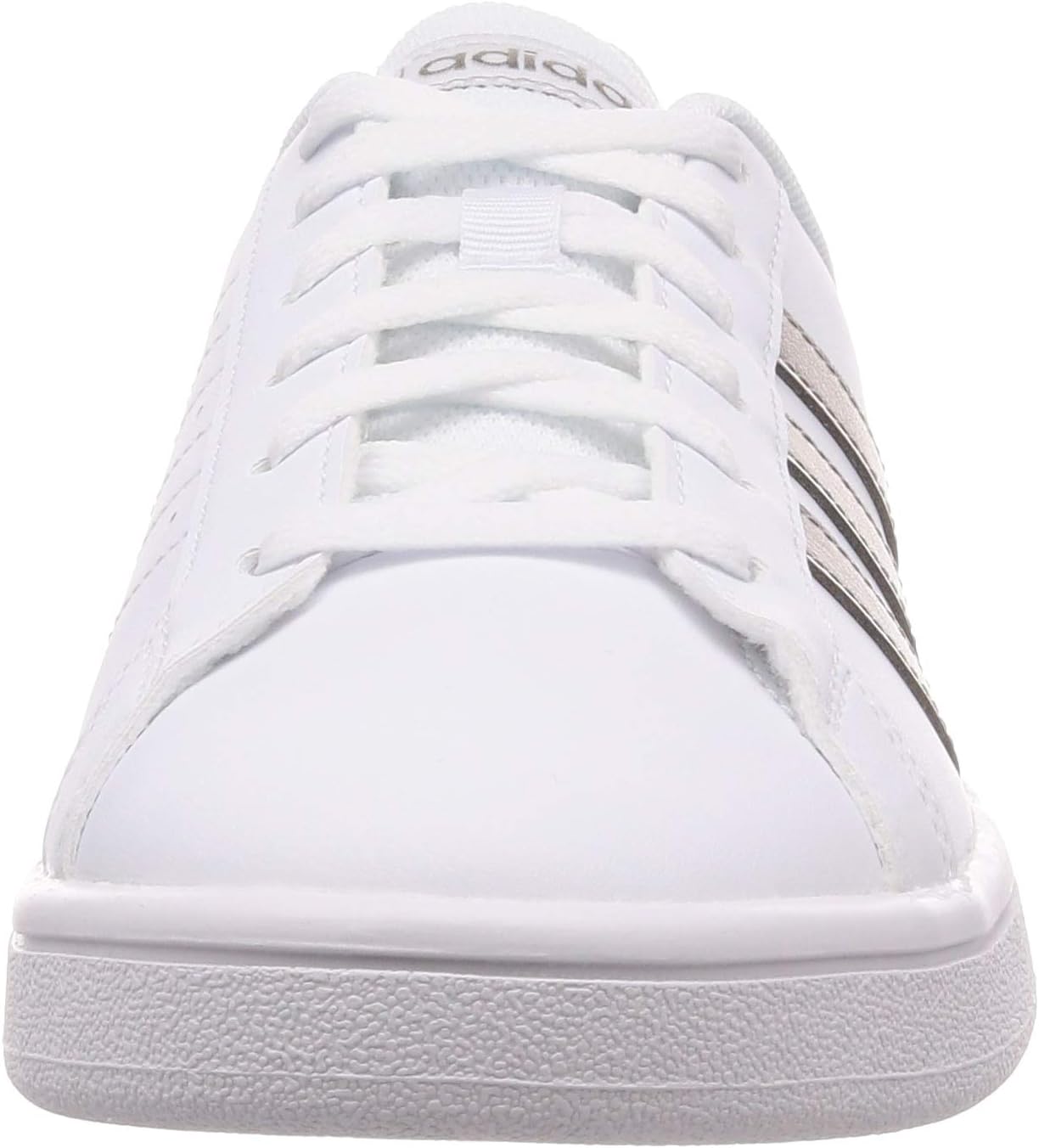 adidas branco e prata